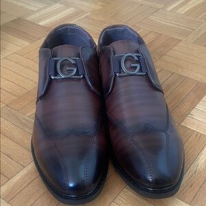 Elegant Brown Leather Men's Shoes